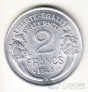 Франция 2 франка 1948 В