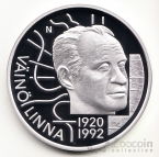 Финляндия 20 евро 2020 100 лет со Дня рождения Вяйне Линна (коробка)