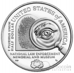 США 1/2 доллара 2021 Полиция США (Proof)