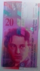 Швейцария 20 франков 2008