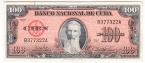 Куба 100 песо 1959