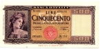 Италия 500 лир 1948