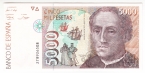 Испания 5000 песет 1992