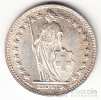 Швейцария 1/2 франка 1950