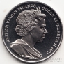 Брит. Виргинские острова 1 доллар 2003 Уильям Шекспир