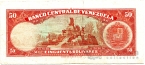 Венесуэла 50 боливаров 1966