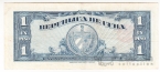 Куба 1 песо 1960