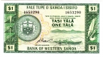 Самоа 1 тала 1967