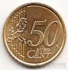 Ватикан 50 евроцентов 2005