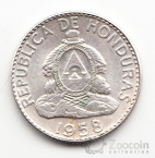 Гондурас 20 сентаво 1958