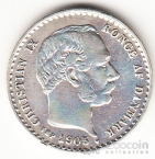 Дания 10 оре 1905