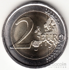 Италия 2 евро 2022 170 лет Итальянской полиции