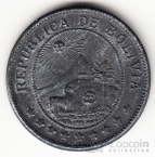 Боливия 10 сентаво 1942