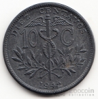 Боливия 10 сентаво 1942