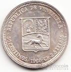 Венесуэла 50 сентимо 1960