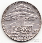 Ливан 25 пиастров 1929