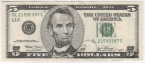 США 5 долларов 2003