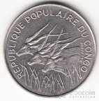 Республика Конго 100 франков 1971