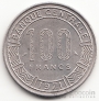 Республика Конго 100 франков 1971