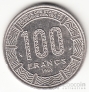 Республика Конго 100 франков 1983
