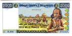 Джибути 2000 франков 2008