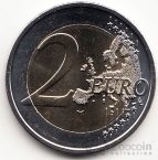 Словения 2 евро 2022 35 лет программе Erasmus