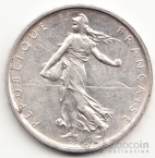 Франция 5 франков 1964