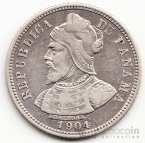 Панама 10 сентезимо 1904
