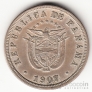 Панама 2 1/2 сентезимо 1907