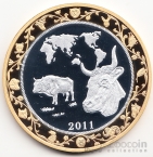 КНДР 30 вон 2011 Год быка