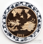КНДР 30 вон 2011 Год дракона