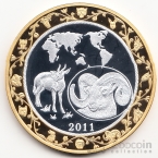 КНДР 30 вон 2011 Год козы