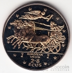 Гибралтар 2,8 экю 1994 Евросоюз [2]