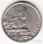 Франция 100 франков 1954