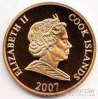 Острова Кука 1 доллар 2007 Правители - Король Генрих VI