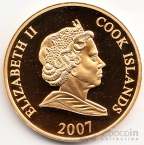 Острова Кука 1 доллар 2007 Правители - Король Георг V