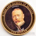 Острова Кука 1 доллар 2007 Правители - Король Георг V