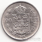 Румыния 100 лей 1936