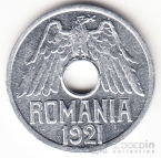 Румыния 25 бани 1921