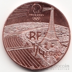 Франция 1/4 евро 2022 Олимпийские Игры в Париже 2024 - Кайтсерфинг