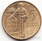 Монако 5 сентим 1978