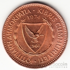 Кипр 5 милс 1974