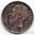 Бельгия 1 франк 1887 Belgen