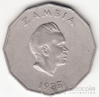 Замбия 50 нгвее 1985 40 лет ООН