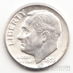 США 10 центов 1955