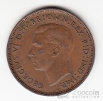 Великобритания 1 пенни 1947