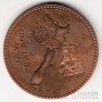Новая Зеландия 1 крона 1910 (пробная)