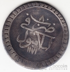 Турция 1 пиастр 1764