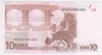 Австрия 10 евро 2002 Буква N