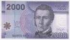 Чили 2000 песо 2015